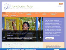 Tablet Screenshot of postabortioncare.org